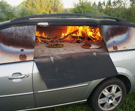 Car Pizza Oven