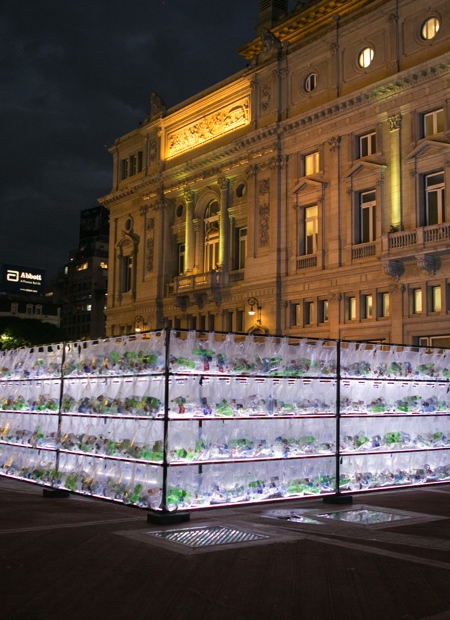 Plastic Bottles Labyrinth