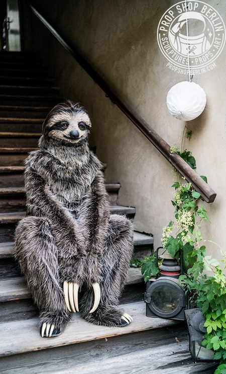 Full Body Sloth Costume