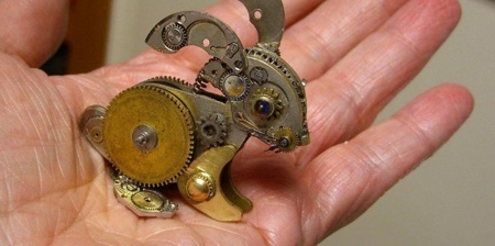 Watch Parts Sculptures