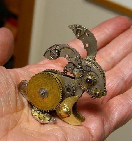 Steampunk Watch Sculptures