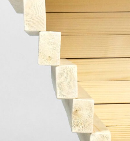 Wooden Wave Shelf