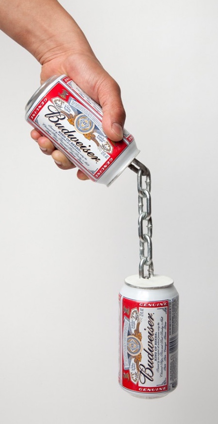 Beer Can Nunchucks