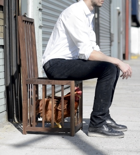 Chicken Coop Chair