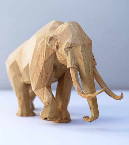 Digital Wooden Animals