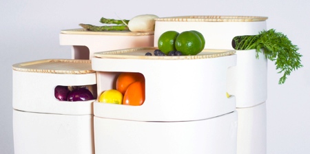 Fruits and Vegetables Fridge