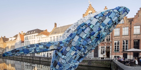 Plastic Whale in Bruges