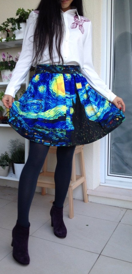 Van Gogh Skirt