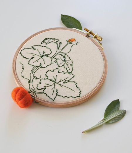 Embroidery Vegetables