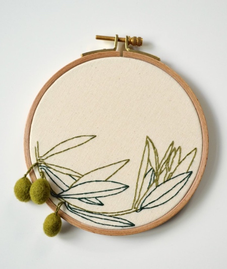 Embroidered Food