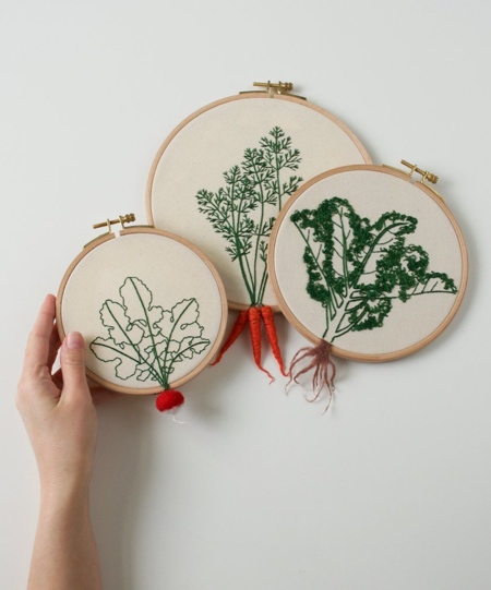 Embroidered 3D Food