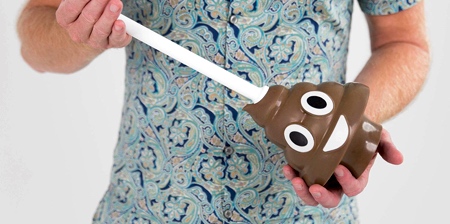 Poo Emoji Toilet Plunger