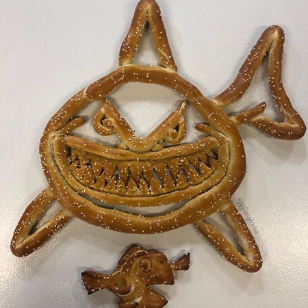 Pretzel Sculptures