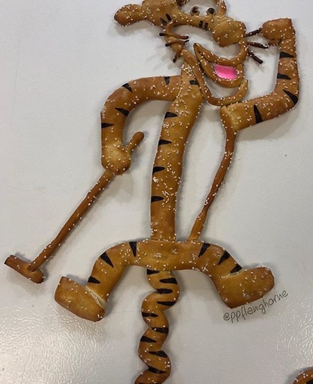 Pretzel Sculpture