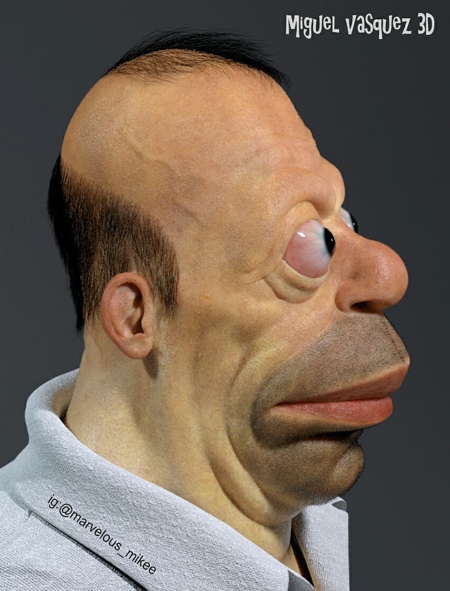 Realistic Homer Simpson