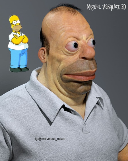 Miguel Vasquez Homer Simpson