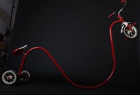 Sergio Garcia Tricycle Sculptures