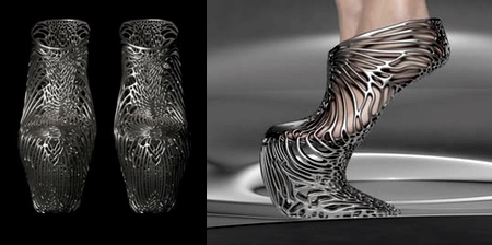 3D Printed Mycelium Shoes