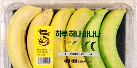 6 Day Banana Packaging