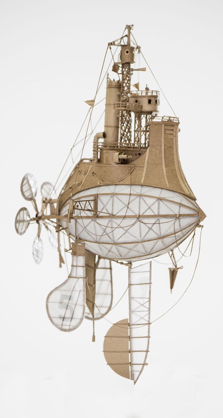 Jeroen van Kesteren Cardboard Air Ships