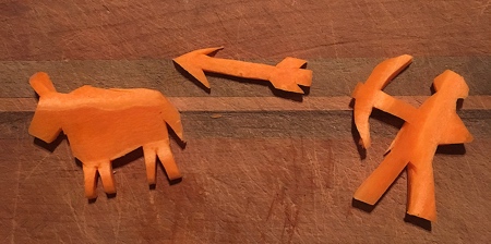 Carrot Carvings