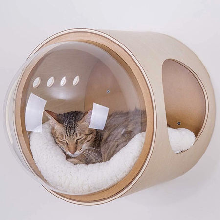 MYZOO Spaceship Cat Bed