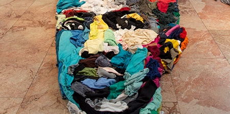 Portraits Made of Clothes