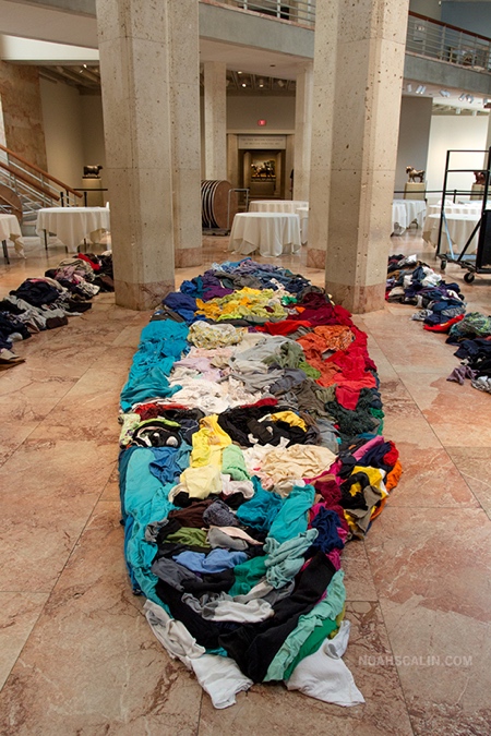 Portraits Made of Clothing