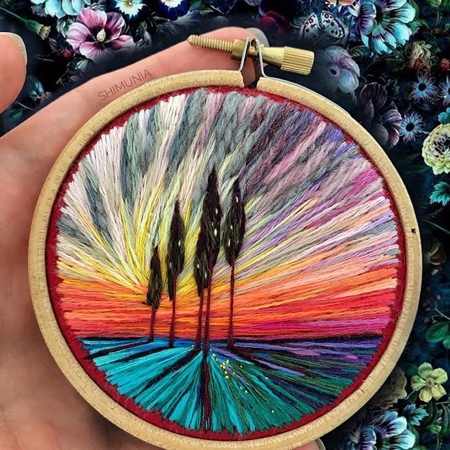 Embroidery Paintings