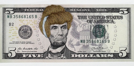 Embroidered Money Wigs