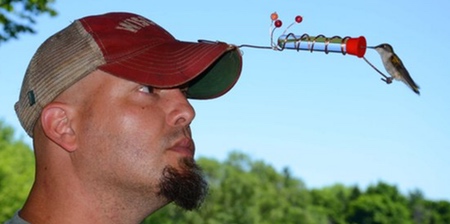 Hummingbird Feeder Hat