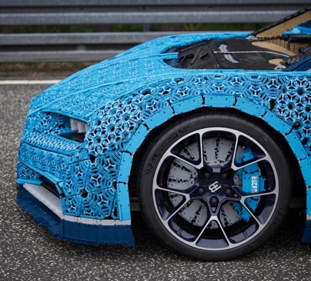 Bugatti Chiron Made of LEGO