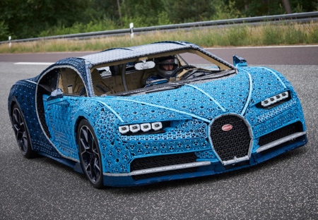 Bugatti LEGO Car