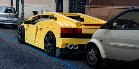 LEGO Cars in Real World