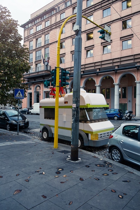 Giant LEGO Car