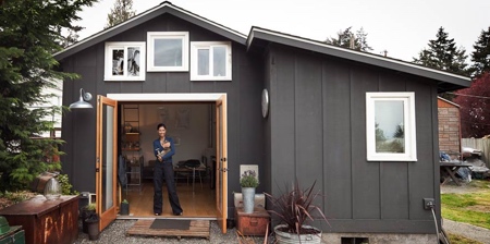 Mini House in Garage