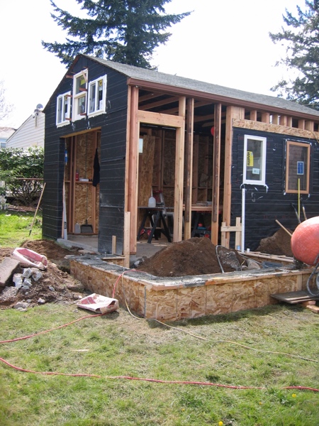 Garage Turned into House