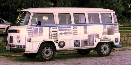 Star Wars R2-D2 VW bus