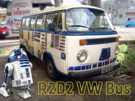 R2-D2 VW bus