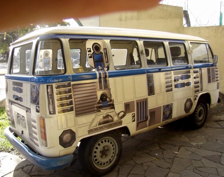 Star Wars VW bus