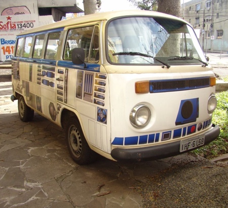 R2D2 VW Bus