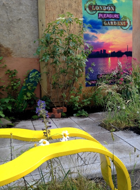 The Edible Bus Stop Riot of Colour