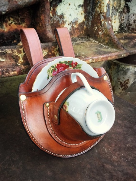 LeatherHeds Teacup Holster