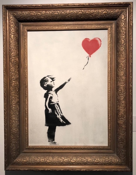 Banksy Shredder Painting