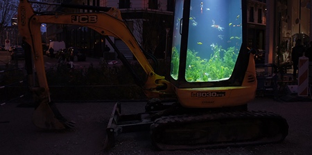 Excavator Aquarium