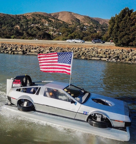 Delorean Boat