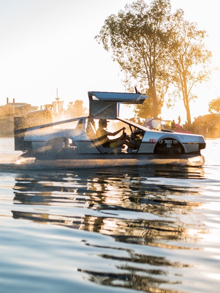 Back to the Future Delorean Hovercraft