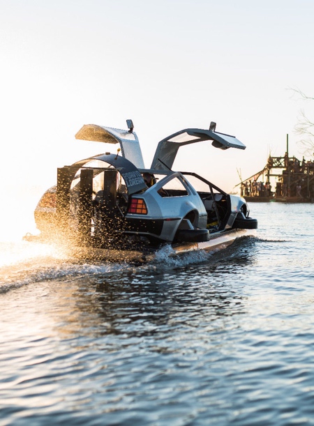 Back to the Future Delorean Watercraft