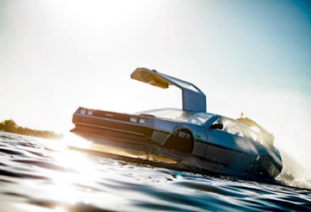 Back to the Future Delorean Boat