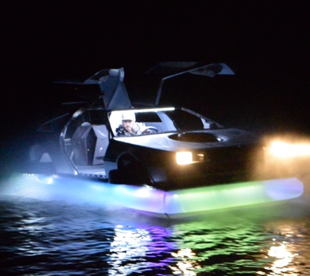 Back to the Future Hovercraft Boat